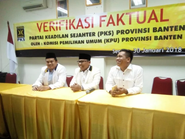 PKS Banten Dinyatakan Lolos Verifikasi Faktual