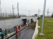 Jalur Kereta Bandara Masih Terganggu Akibat Longsor