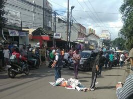 Berboncengan Motor Wanita Asal Ciledug Tewas Terlindas Bus di Jalan Karang Tengah