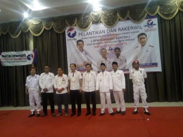 Suparta Kurniawan Resmi Pimpin DPW Komando Perindo Banten