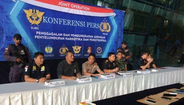 Polresta Bandara Soekarno-Hatta dan Bea Cukai Tangkap Sindikat Jaringan Narkoba Internasional
