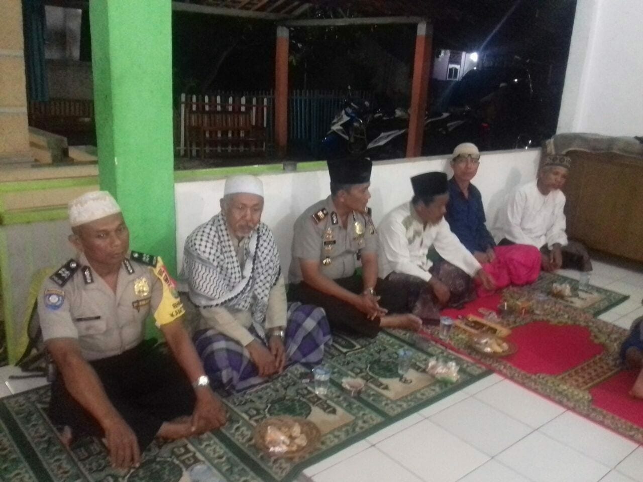 Kapolsek Karawaci Sambangi Ponpes Darurrohman Kota Tangerang
