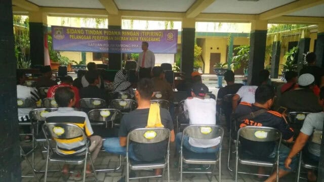 50 Pelanggar Perda Diajukan ke Sidang Tipiring