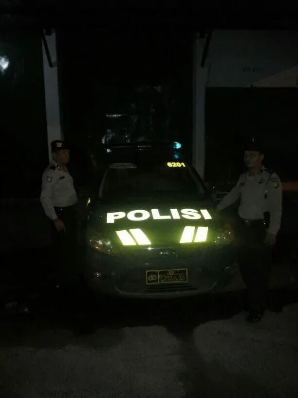Tingkatkan Keamanan, Polsek Batuceper Gelar Patroli Biru