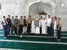 Kapolsek Batuceper Gelar Mimbar Kamtibmas dan Pembagian Brosur di Masjid Annur