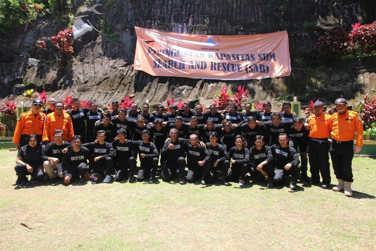 Tingkatkan Kapasitas Teknik Kedaruratan, BPBD Provinsi Banten Selenggarakan Pelatihan Bagi Satgas