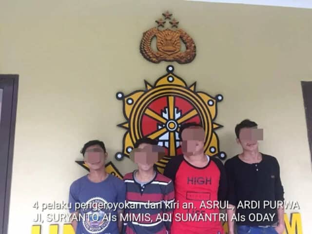 Polres Tangerang Selatan Gulung Komplotan Preman Kampung Yang Meresahkan