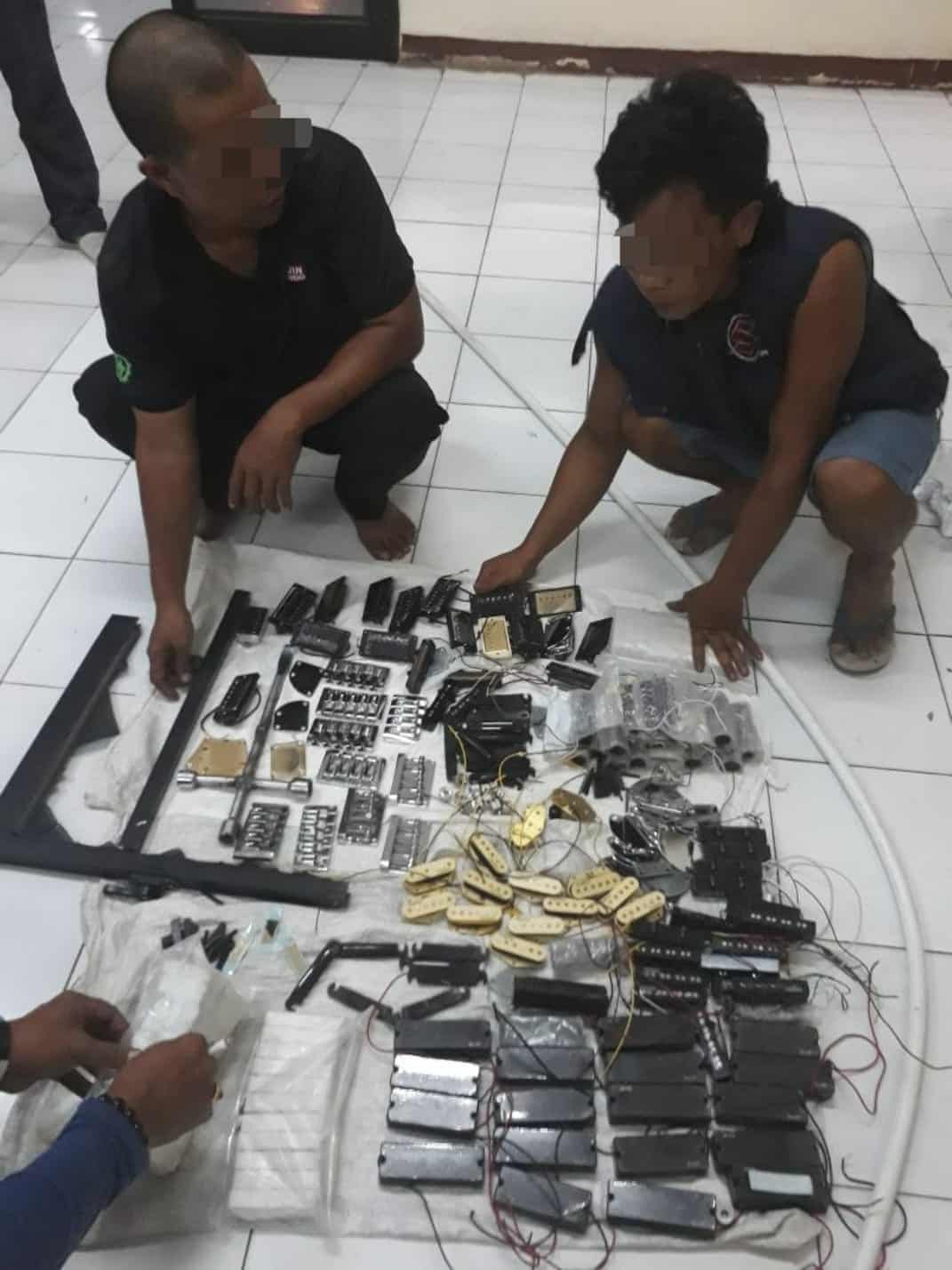 Polres Tangerang Selatan Bekuk Pencuri Komponen Elektronik di Dalam Pabrik