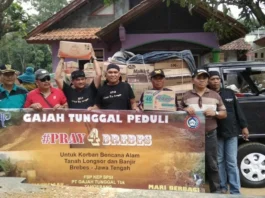 SPSI PT Gajah Tunggal Tangerang, Memberikan Bantuan Sosial ke Korban Longsor Brebes Jawa Tengah