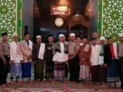 Personel Polsek Jatiuwung Keliling Masjid Laksanakan Shalat Shubuh Berjamaah