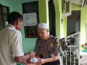 Lakukan Giat Patroli Biru, Anggota Polsubsektor Palem Semi Ajak Warga Tangkal Berita Hoax