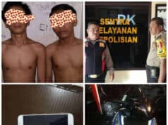 Rampas Handphone, Dua Orang Dibekuk Kanit Reskrim Polsek Ciledug Unit Resmob Polsek Ciledug Berhasil Mengamankan 2 Pelaku Tindak Kejahatan