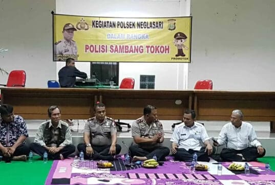 Kapolsek Neglasari Jalin Sinergi 3 Pilar Jelang Pilkada Kota Tangerang