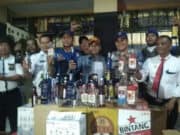 Ribuan Botol Miras Terjaring Satpol PP Kota Tangerang