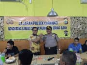 Jelang May Day, Polsek Karawaci Gelar Nongkrong Bareng Dengan Serikat Buruh