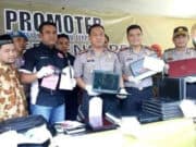 Empat Komplotan Pencuri Laptop Sekolah Diringkus Tim Resmob Polsek Batu Ceper