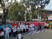 1.500 Warga Cibodas Ikuti Jalan Sehat Menuju Pilkada Kota Tangerang Jujur dan Adil