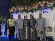 Hadiri Resepsi Pernikahan Putri Sahabatnya, Aiptu Purwanto Sampaikan Pesan Kamtibmas