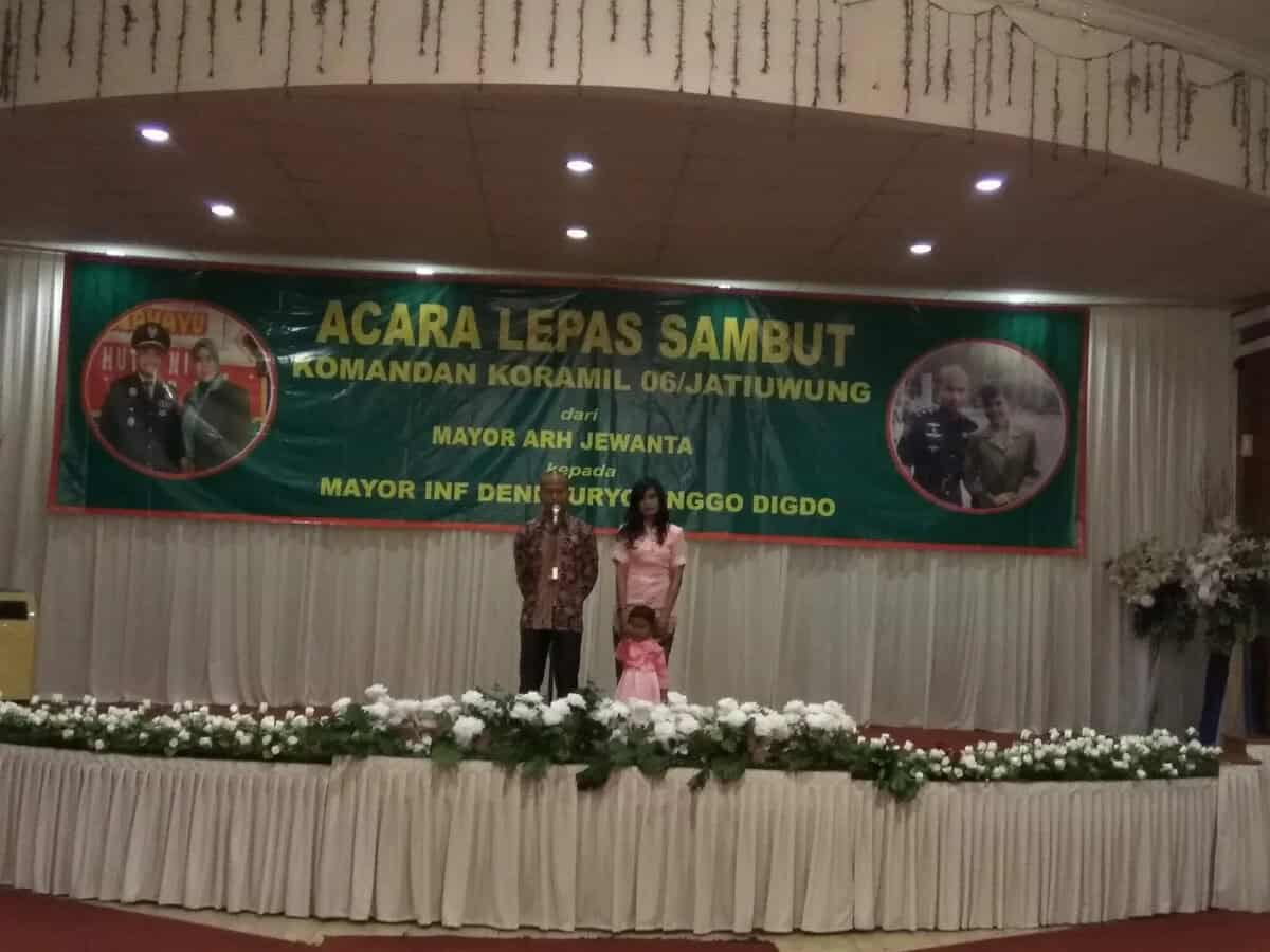 Malam Pisah Sambut Danramil 06 Jatiuwung Mayor Arh Jawanto Kepada Mayor Inf Deni Suryo Anggo Digdo Berlangsung Hikmat