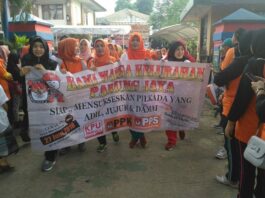 Sukseskan Pilkada Kota Tangerang, Ribuan Warga Padati Aksi Gerak Jalan Pagi di Karang Tengah