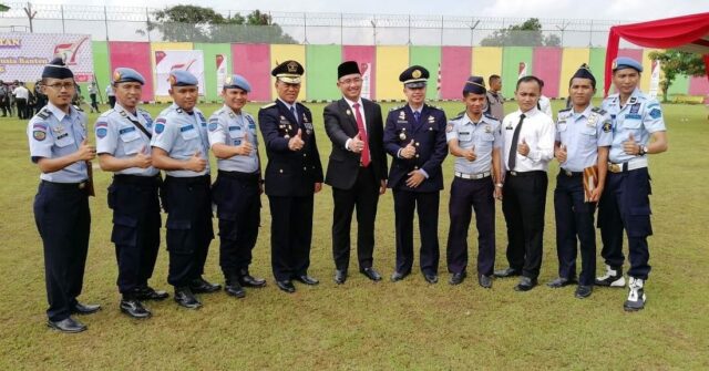 Empat Petugas Rutan Rangkasbitung Raih Penghargaan dari Wakil Gubernur Banten