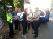 Lepas Aksi Buruh ke Jakarta, Kapolsek Neglasari: "Jaga Keselamatan dan Patuhi Aturan Lalu Lintas