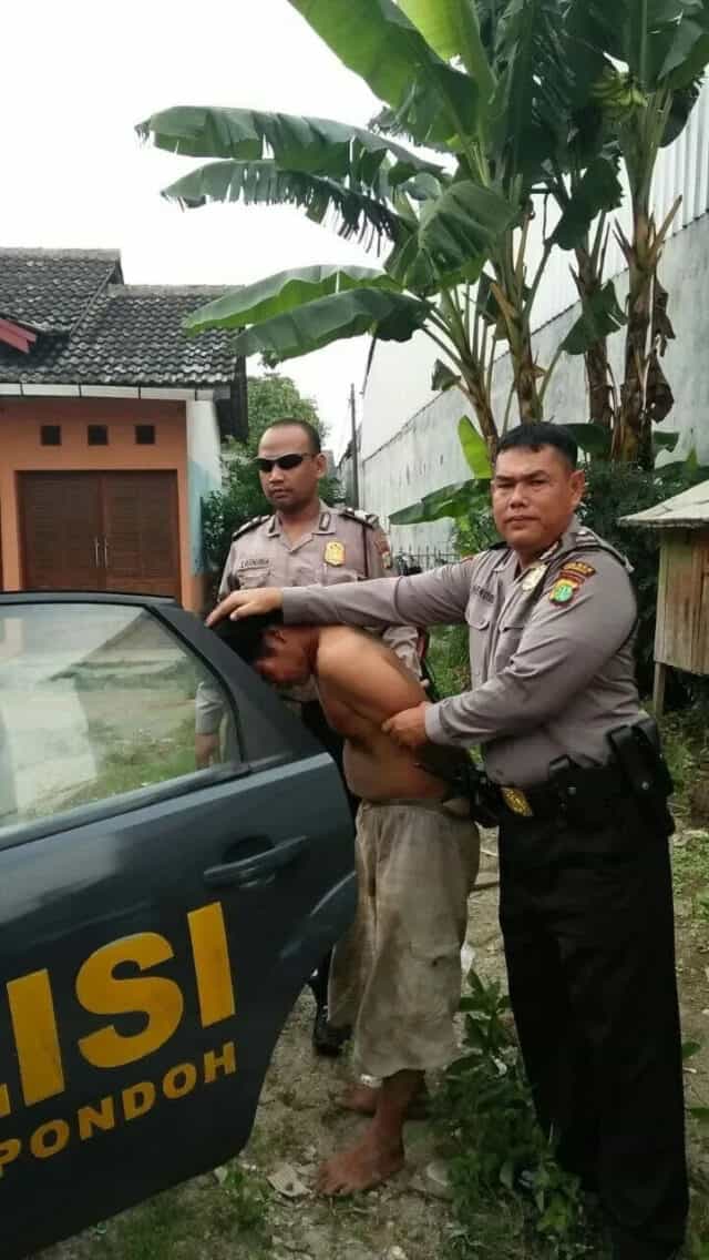 Anggota Patroli Polsek Cipondoh Amankan Pelaku Spesialis Rumsong