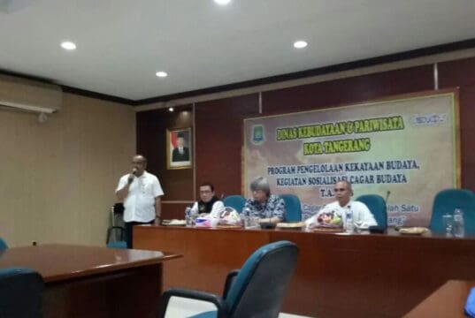 Masyarakat Kota Tangerang Diminta Lestarikan Cagar Budaya Sebagai Potensi Wisata