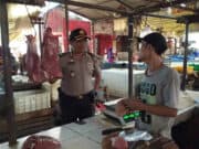 Jelang Idul Fitri 1439H ,Polsek Ciledug Lakukan Sidak Pasar