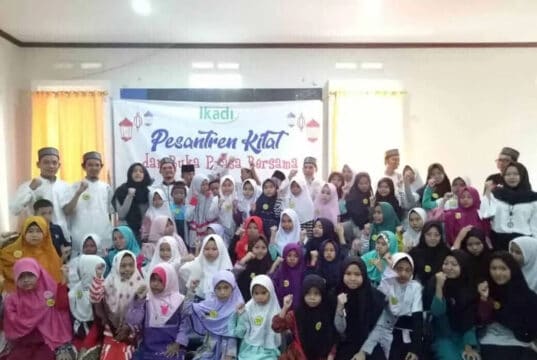 Anak-anak ini Semangat Ikuti Sanlat di Rumah Dakwah
