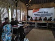 Panwaslu Kecamatan Sindang Jaya Gelar Pelantikan dan Orentasi Pengawas TPS