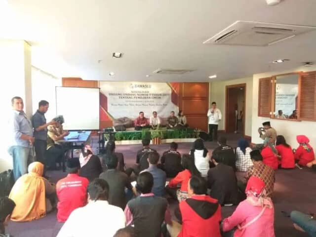 Anggota DPR RI Fraksi PDIP Menggelar Sosialisasi UU Pemilu
