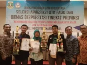 Sonil TBM Himata Raih Juara III Lomba Apresiasi GTK PAUD dan DIKMAS.