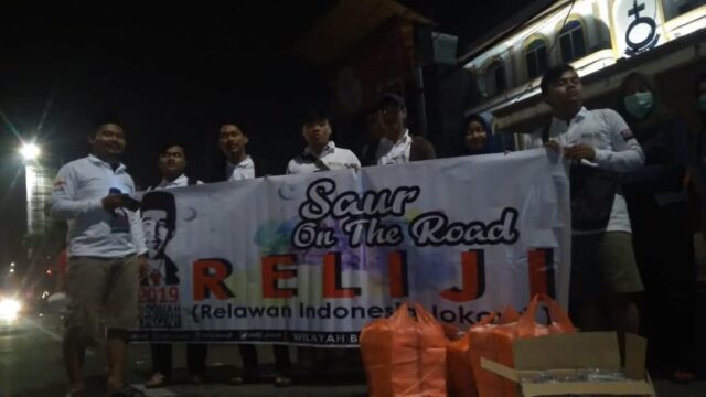 Gelar Sahur On The Road, Reliji Banten Siap Menangkan Jokowi di Pilpres 2019