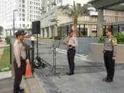 Polsek Kelapa Dua Bersama TNI dan Elemen Masyarakat Amankan Malam Takbir dan Hari Raya Idul Fitri 1439 H