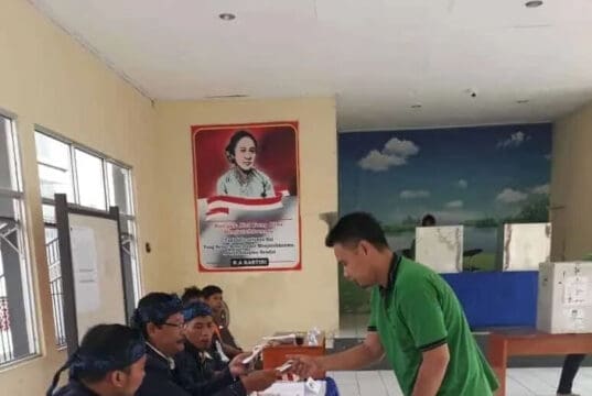 Bang Napi Rutan Rangkasbitung Nyoblos Pilkada Lebak
