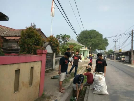 Jalin Kebersamaan, Kepala Desa Cirarab Gelar Bacakan Usai Kerja Bakti