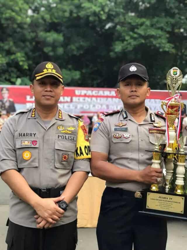 Binmas Polsek Jatiuwung Raih Penghargaan Polda Metro Jaya