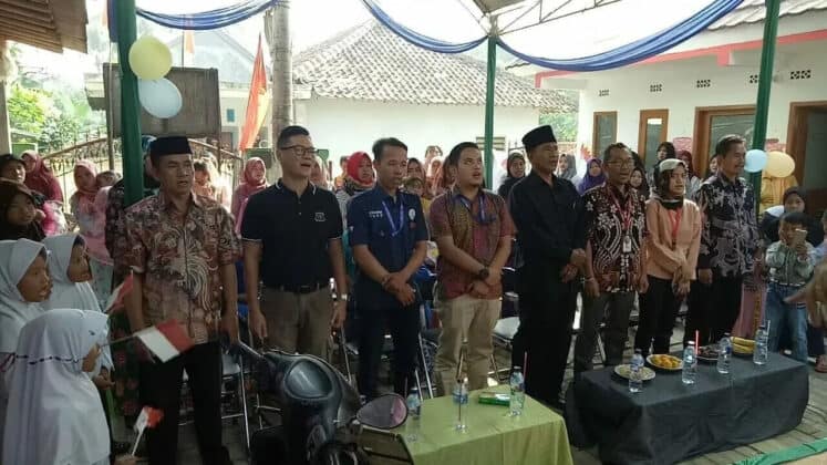 Pentas Seni Meriahkan Peresmian Gedung PAUD Pena Desa Sindang Sono Kabupaten Tangerang