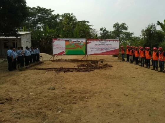 Jadi Pasukan Merah Putih, WBP se-Kanwil Kemenkuham Banten Bangun Tempat Sosial
