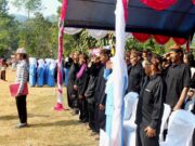 Upacara Bendera HUT ke-73 RI, Warga Desa Warungbanten Tampilkan Atraksi Kesenian Tradisional