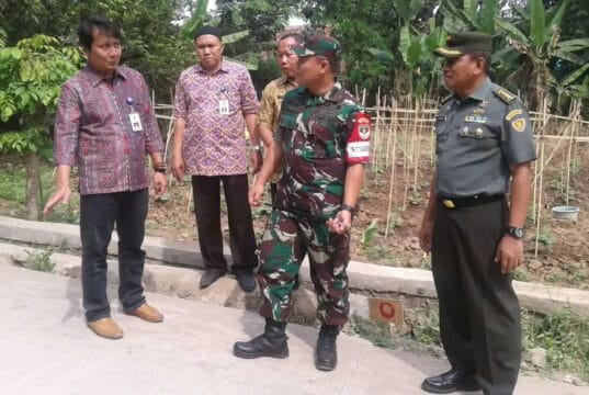 Tim Wasev Dari Stap PJO TMMD Ke - 102 Lakukan Kunjungan Ke Cilaban