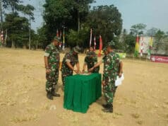 Jelang Penutupan Satgas TMMD Gelar Geladi Bersih Jelang Penutupan Satgas TMMD Gelar Geladi Bersih