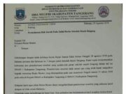 Merasa Dipelintir Radar Banten, Kepala Sekolah Minta Hak Jawab