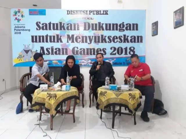 Satukan Dukungan untuk Sukseskan Asian Games 2018 Satukan Dukungan untuk Sukseskan Asian Games 2018