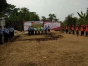 Jadi Pasukan Merah Putih, WBP se-Kanwil Kemenkuham Banten Bangun Tempat Sosial