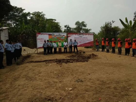 Jadi Pasukan Merah Putih, WBP se-Kanwil Kemenkuham Banten Bangun Tempat Sosial