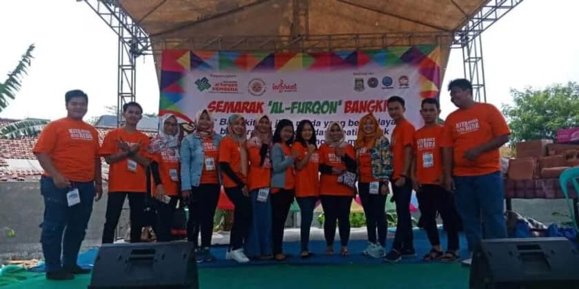 Gelar Semarak Al-Furqon Bangkit, Gadis Ini Bangkitkan Semangat Pemuda