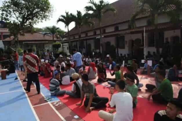 WBP dan Petugas Rutan Rangkasbitung Adu Ketangkasan Memperebutkan Ranking Satu