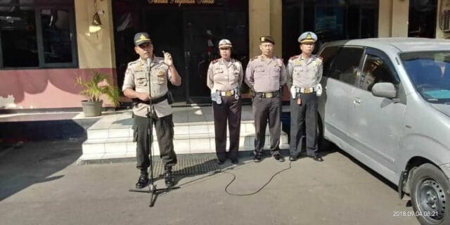 Apel dan Serah Terima Tugas, Rutin Jadi Agenda Anggota Kepolisian